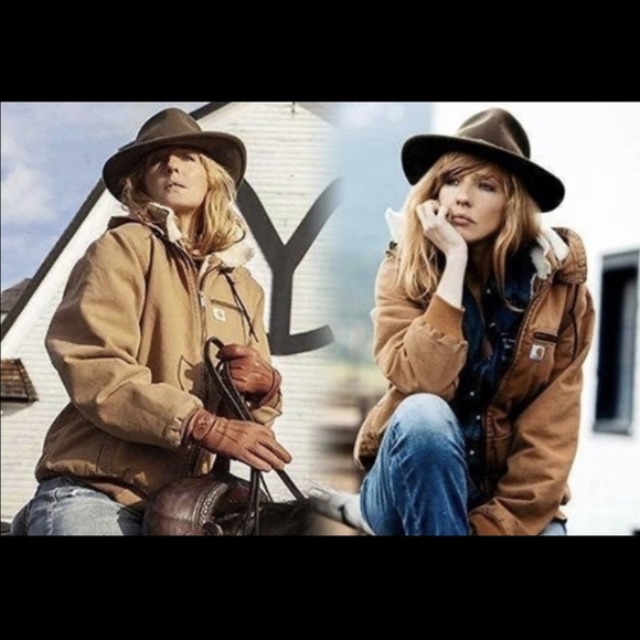 Carhartt Weathered Duck Wildwood Jacket Beth Dutton Yellowstone M/L/XL - Picture 8 of 12